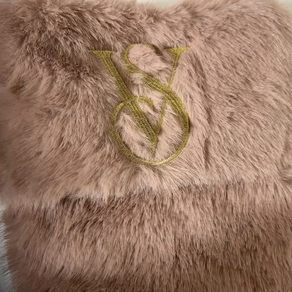 Victoria's Secret Pink Faux Fur Holiday Stocking - Picture 8 of 14